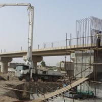 مشروع سکة حديد حجامة ساوة